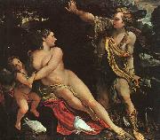 Annibale Carracci Venus, Adonis and Cupid Norge oil painting reproduction